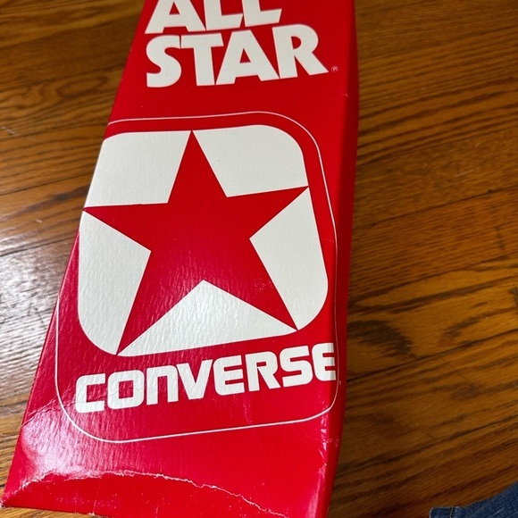 Vintage Converse All stars USA Made 1978 Oxford Basketball White Canvas 13.5.